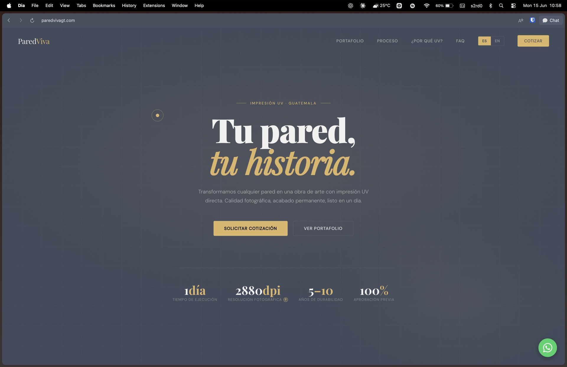 ParedViva — wall printing Guatemala